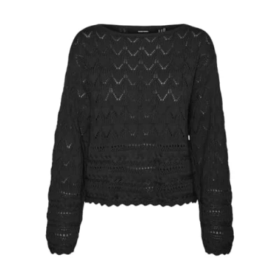 Abbildung von Vero Moda Strickpullover VMLUA (1 tlg) Lochmuster