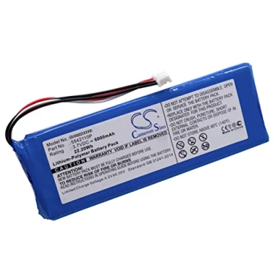 Abbildung von vhbw Akku kompatibel mit JBL Pulse 2, 2Blkus Lautsprecher Boxen Speaker (6000mAh, 3,7V, Li Polymer)