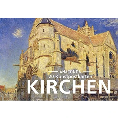 Abbildung von Postkarten Set Kirchen: 20 Kunstpostkarten aus hochwertigem Karton. ca. 0,25 pro Karte (Anaconda Postkarten, Band 26)