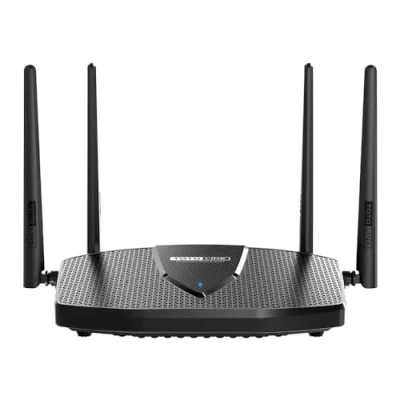 Abbildung von Totolink X6000R WLAN Router, WiFi 6 Gaming Router AX3000 Dual Band OFDMA Easy Mesh, 3000Mb/s, WPA3,VPN, Core 1.3GHz,OpenWRT, IPTV, Gigabit LAN/WAN Ports,für Gamer, zu Hause, Büro,
