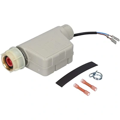 Abbildung von Kenekos Magnetventil Bitron Typ 902 geeignet für Geschirrspüler Bosch Siemens als Ersatz 00263789/263789 mit 3/4 Zoll Anschluss, Reparatursatz, Ventil Zulaufschlauch Aquastopschlauch/Aquastop