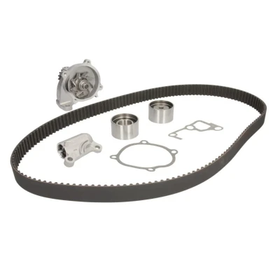 Abbildung von SKF VKMC 94919 1 Wasserpumpe + Zahnriemensatz mit Dichtungen Spanndämpfer, Spannrolle 153 MAZDA: 6 Station Wagon, Hatchback, Limousine