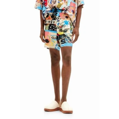 Abbildung von Desigual Badeshorts, Herren, Größe: XL, Multi coloured