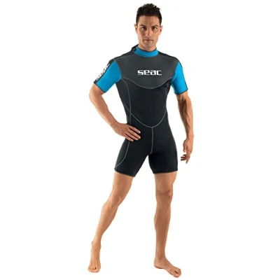 Abbildung von Seac Sense Short, Shorty für Herren zum Schnorcheln und Tauchen, aus superelastischem 2,5mm Neopren
