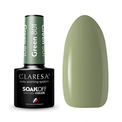 Abbildung von CLARESA Gel Politur GREEN 801 5g