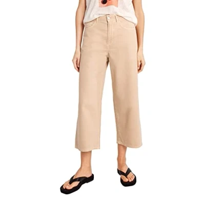 Abbildung von comma CI Damen 603.10.106.26.180.2101038 Hose, Beige, 38