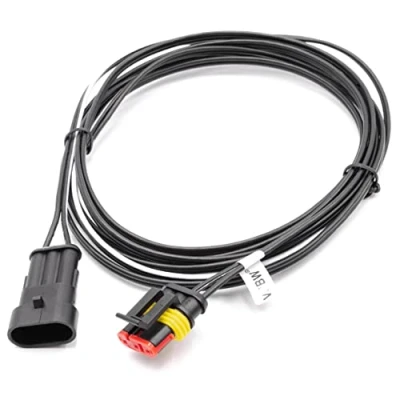 Abbildung von vhbw Niederspannungskabel Transformator Kabel kompatibel mit Husqvarna Automower 435X AWD, 440, 450X, 520, 535 550 Mähroboter, Rasenmäher, 3m