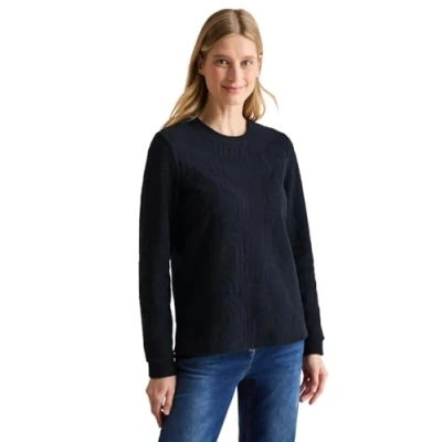 Abbildung von Cecil Langarmshirt, mit grafischem Muster