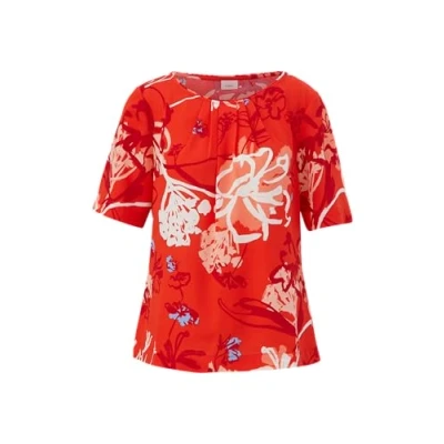 Abbildung von s.Oliver Black Label Bluse, Damen, Größe: 42, Preiselbeere