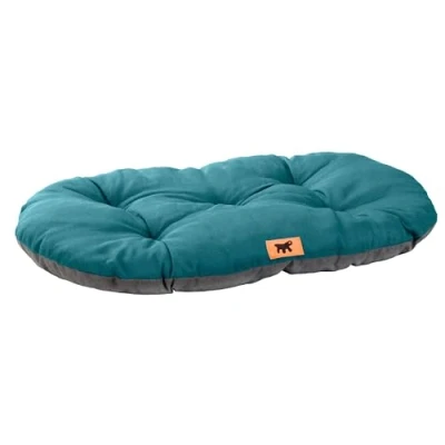 Abbildung von Ferplast Hundebett Relax, Hundekissen, Katzenkissen, Hundematte für Hundehütten und Autos waschbar aus Baumwolle mit weicher Polsterung, 85 x 55 cm. Ottanio