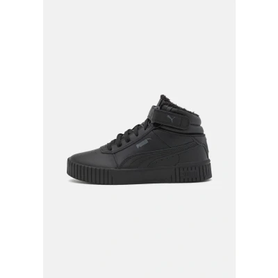 Abbildung von Puma Carina 2.0 Mid Winter Sneakers Damen Schuhe Black/Black/Dark Shadow Größe: 42
