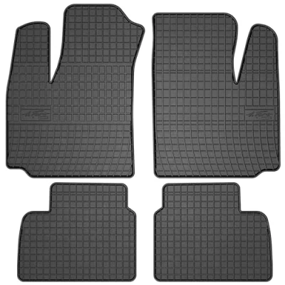 Abbildung von MOTOS Gummimatten Auto Fussmatte passend für FIAT Doblo I 2000 2010 Verbessern Sie Ihren Reisekomfort mit Antirutschmatte Allwetter fußmatten Auto, Schutz vor Verschmutzung