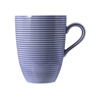 Abbildung von Seltmann Weiden Beat Fliederblau uni Becher mit Henkel 0,35l Relief