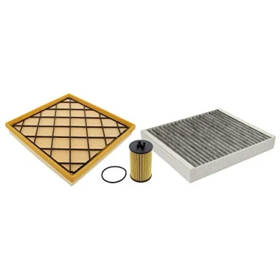 Abbildung von MAPCO 68725 Filter Satz Aktivkohlefilter vierteilig OPEL: Astra J Schrägheck, GTC, Sports Tourer, CHEVROLET: Cruze Schrägheck