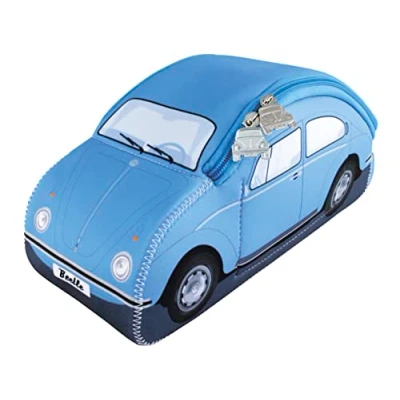 Abbildung von VW Collection by Brisa Volkswagen KÄFER Kosmetiktasche, Größe: One Size, Blau