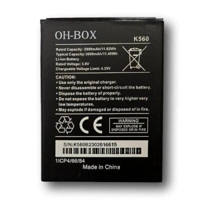 Abbildung von OH BOX® Akku kompatibel mit Wiko K560 Y61