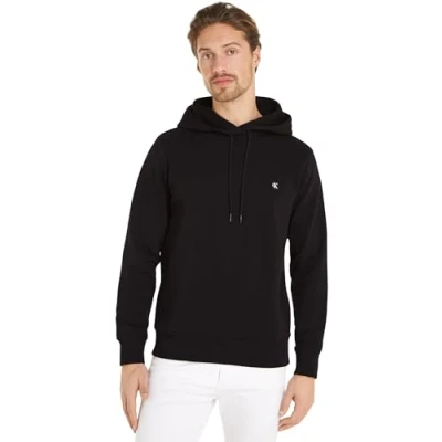 Abbildung von Calvin Klein Jeans Embro Badge Hoodie Sweatshirt, Herren, Größe: 3XL, Black