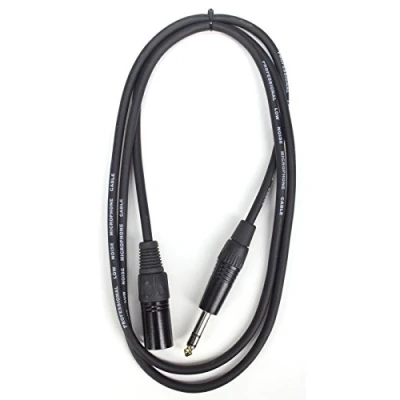 Abbildung von DAP Audio XLR Male auf Klinke Stereo schwarz 150cm