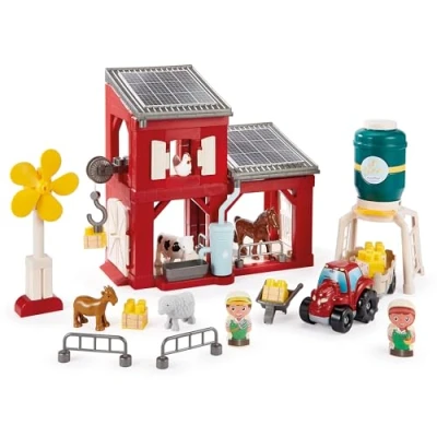 Abbildung von Ecoiffier Spielzeug 2979 Ökologische Farm Abrick Konstruktionsspiele für Kinder Ab 18 Monaten Herkunft Frankreich Garantiert