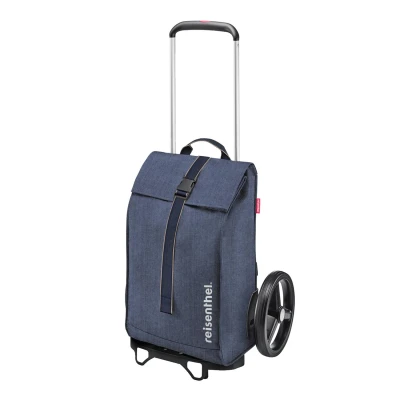 Abbildung von Reisenthel Citycruiser Einkaufs Trolley, Größe: One Size, Herringbone dark blue