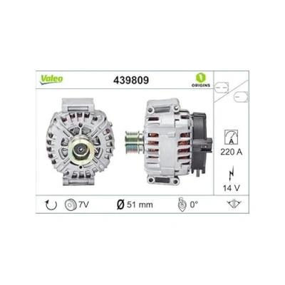 Abbildung von Valeo 439809 Lichtmaschine