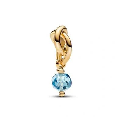 Abbildung von Pandora Bead Charm März blau 763462C03