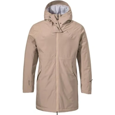 Abbildung von Schöffel Damen Style Crivat Wms Winter Parka, Mushroom, 48 EU