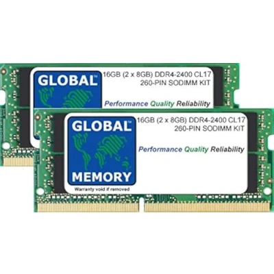 Abbildung von Arbeitsspeicher (16 GB (2 x 8 GB) DDR4 2400 MHz PC4 19200 260 Pin SODIMM für Intel 27 Zoll Retina 5K IMAC (2017)
