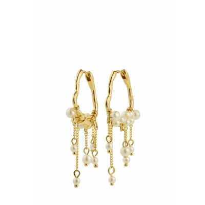 Abbildung von Pilgrim Jasper Ohrringe goldcoloured, Damen, Größe: One Size, Gold coloured