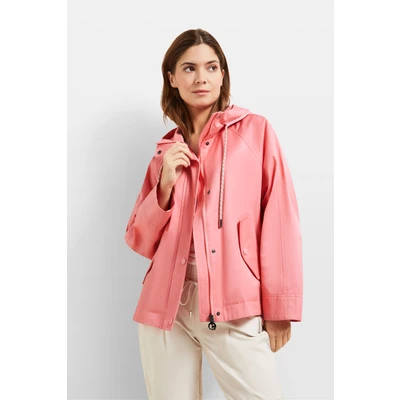 Abbildung von bugatti Lockerer Passform Regenjacke / wasserabweisende Jacke, Damen, Größe: 34, Rose