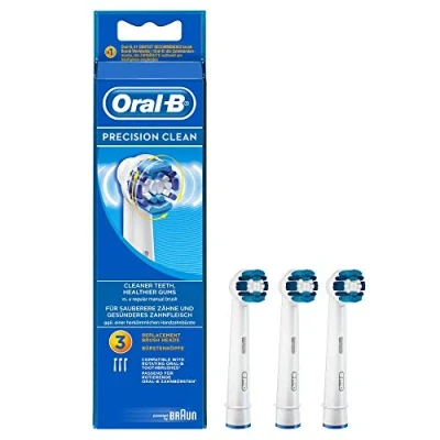 Abbildung von Braun Oral B Aufsteckbürsten Precision Clean 3er (neues Modell 2010)