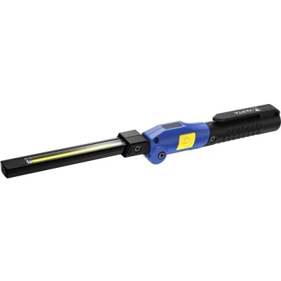 Abbildung von VARTA Taschenlampe, Werkstattlampe wiederaufladbar, Work Flex Multifunction Light F20R Arbeitsleuchte inkl. UBS Typ C Kabel, 180 faltbares Design, Magnet &amp; Clip, spritzwasser und staubgeschützt