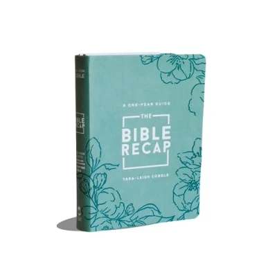 Abbildung von the Bible Recap: A One Year Guide to Reading and Understanding Entire Bible, Deluxe Edition Sage Floral Imitation Leather