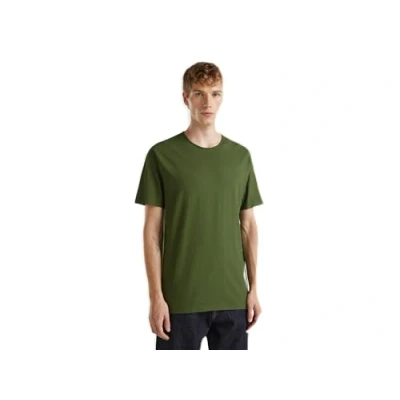 Abbildung von United Colors of Benetton Herren 3je1j19a5 T Shirt, blau, Large