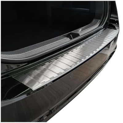 Abbildung von tuning art L3094 Edelstahl Ladekantenschutz passend für Skoda Superb Combi 4, iV 3Y 2024 , Farbe:Silber
