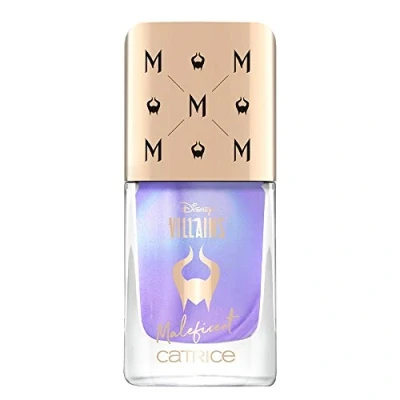 Abbildung von Catrice Disney Villains Maleficent Nail Polish, Nr. 010 Thorns, violett, langanhaltend, holographisch, glänzend (11ml)
