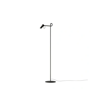 Abbildung von Kundalini LED Stehleuchte Bird, schwarz, Höhe 126cm