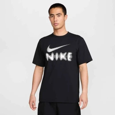 Abbildung von Nike Performance Hyverse Sport Tshirt, Herren, Größe: Small, Black