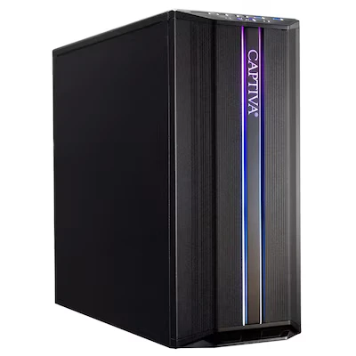 Abbildung von Captiva Advanced Gaming PC R93 213 AMD Ryzen 5 5500, 16GB RAM, 1000GB SSD, GeForce RTX 5060 (8GB GDDR7), Windows 11 Home