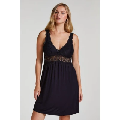 Abbildung von Hunkemöller Slipdress Nora Lace Schwarz