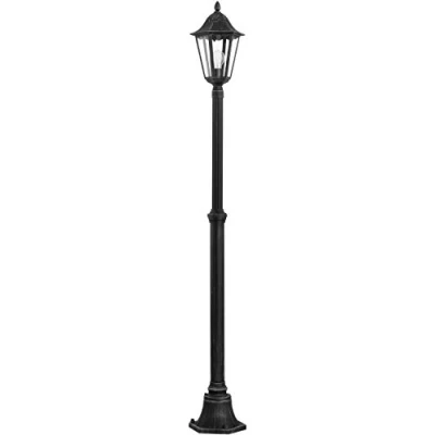 Abbildung von Eglo 93464 Stehleuchte NAVEDO schwarz, silber patina, E27 max. 1X40W