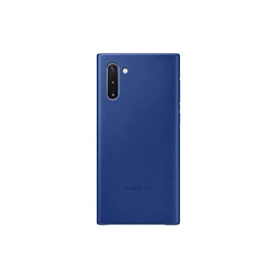 Abbildung von Samsung Leather Cover EF VN970 für Galaxy Note 10, Blue
