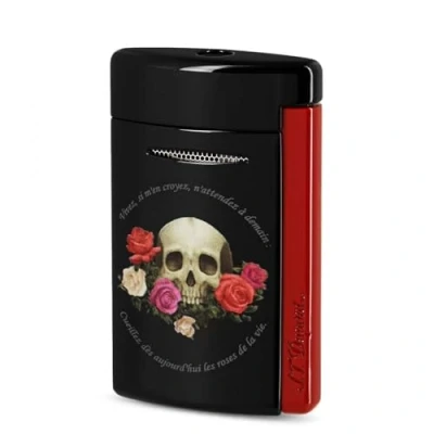 Abbildung von ST Dupont Memento Mori New Minijet Schwarz Feuerzeug