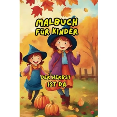 Abbildung von Malbuch für Kinder: Der Herbst ist da