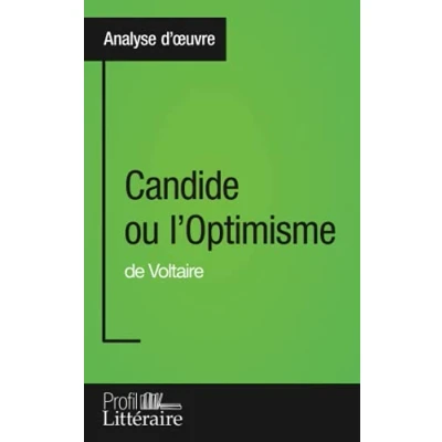 Abbildung von Candide ou l&#039;Optimisme de Voltaire (Analyse approfondie): Approfondissez votre lecture cette œuvre avec notre Profil littéraire (résumé, fiche ... et modernes Litteraire.fr