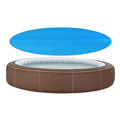 Abbildung von en.casa Pool Abdeckplane, »Anadia« Cover Poolabdeckung Solarplane rund ø244cm blau