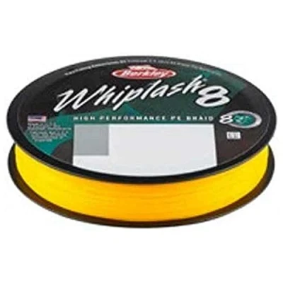 Abbildung von Berkley Whiplash 8 Geflochtene Schnur Gelb 150m 0.20mm (27.7kg)