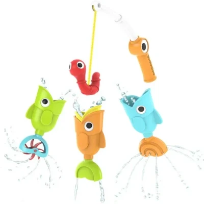 Abbildung von Yookidoo Badespielzeug Catch &#039;N&#039; Sprinkle Fishing Set