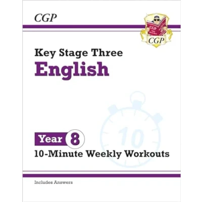 Abbildung von KS3 Year 8 English 10 Minute Weekly Workouts (CGP Tests)