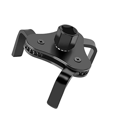 Abbildung von Ölfilterschlüssel Universal, OTUAYAUTO Ölfilter Werkzeug Ölfilterspinne 3 armig (53 108mm)